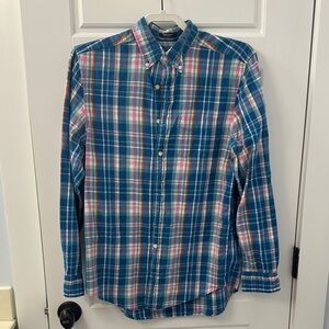 Gant Multicolor Plaid Button Down Shirt